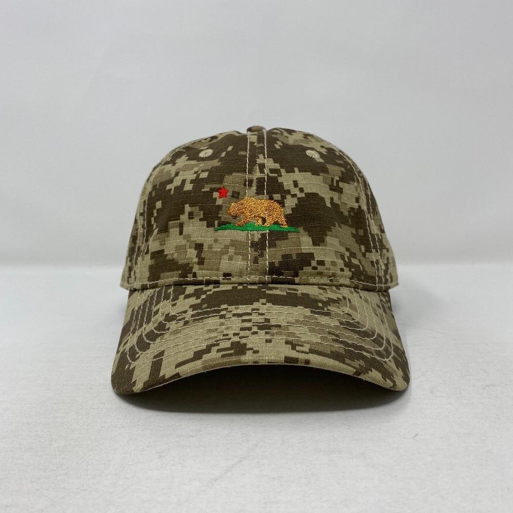 Cali Republic Bear Digital Camo Velcroback Cap